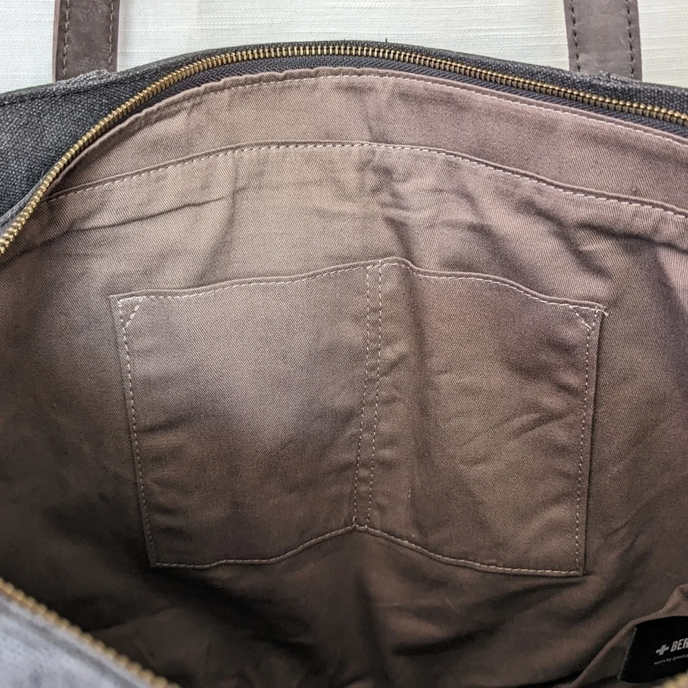 NWT Beryll Distressed‎ Canvas Tote